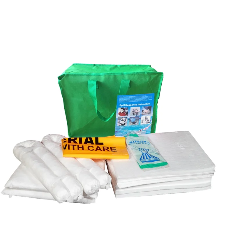 Portable 80L Oil Spill Kits with Control Pads Environmentally Friendly Product to Prevent Spillage