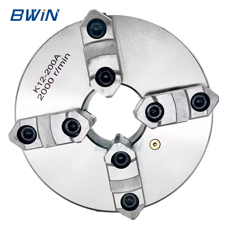 BWIN K12-100 Small Mini Self Centering Lathe Machine Chuck 150 mm 300mm 1000mm 4" 5" 14" 4 Jaw Lathe Chuck 280m