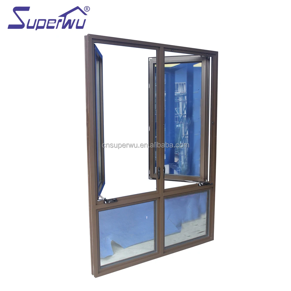 OEM Factory price thermal break aluminium frame swing out windows
