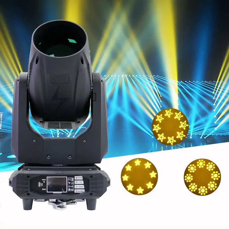 AFrica--Kenya  Hot Sale New Model Rainbow  Pattern China Sharpy 18R Move  Beam Light Sonos Beam Computer Beam Moving Head 380