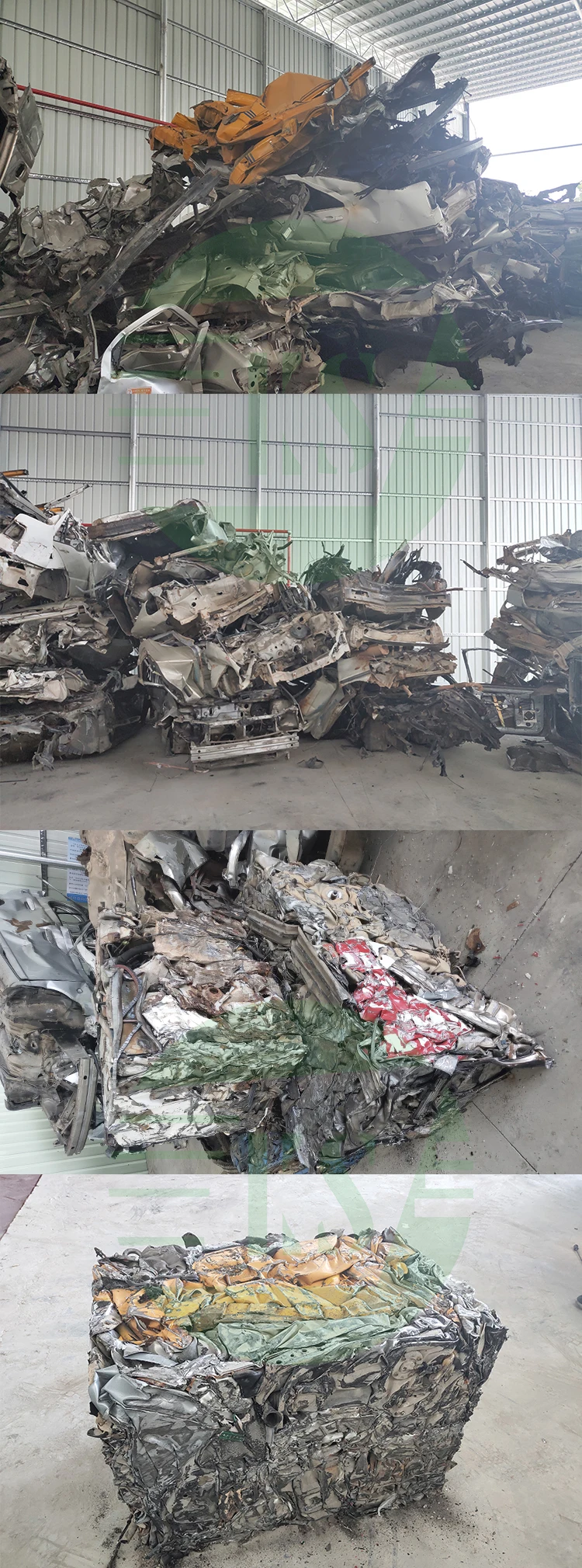 Y81-400T Fully automatic High-efficiency Scrap Car Pressing Machine Car Body Baling Baler Machine factory