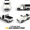 Camioncino vintage in scala 1:38 bianco