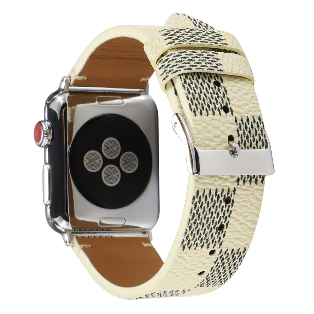 Free Watch Band Leather Watch Strap V Custom Band for apple Watch