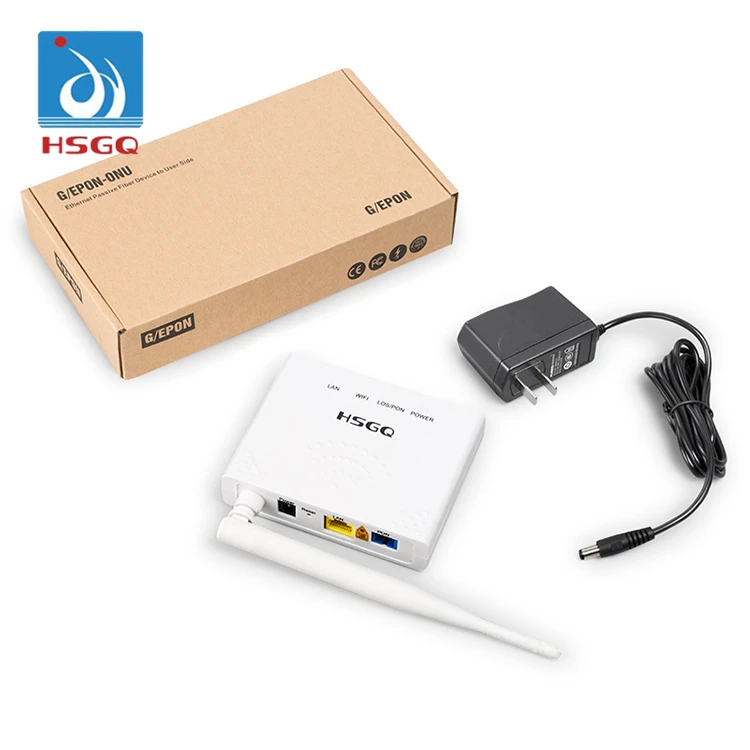 Hsgq X W Xpon Ge Wifi Gepon Optical Network Unit Ftth Single Gigabit Port Modem Xpon Onu