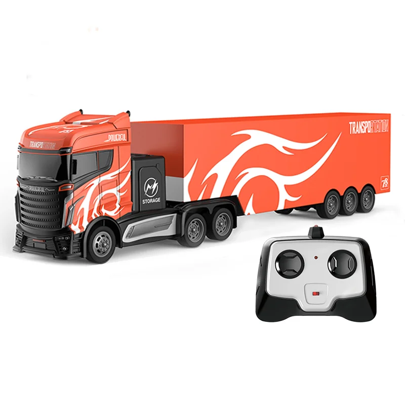 1:16 RC Truck Trailer Toys RC Remote Control Car Radio Control Truck  Kids Rc Car Toys for Sale