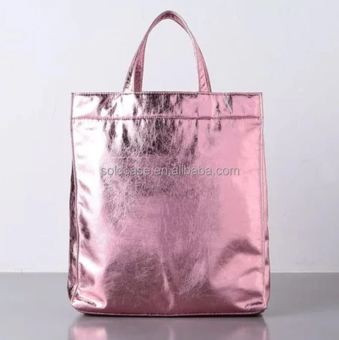 Pleasant Bright Color PU Leather Handbag