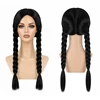 black double braids
