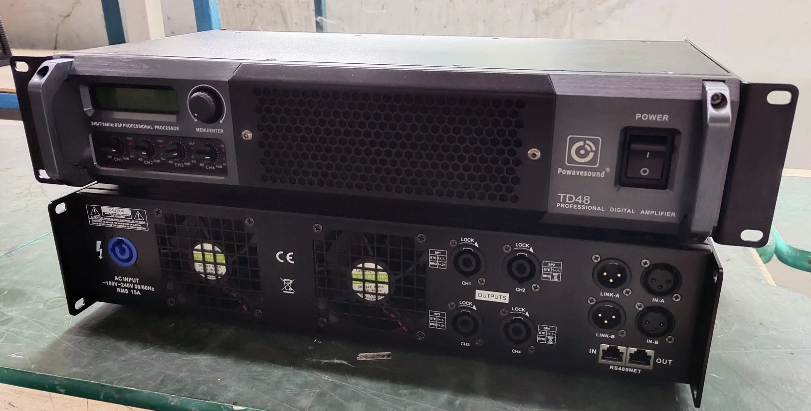 Big Power Amplifier - Professional D Class Audio Processor