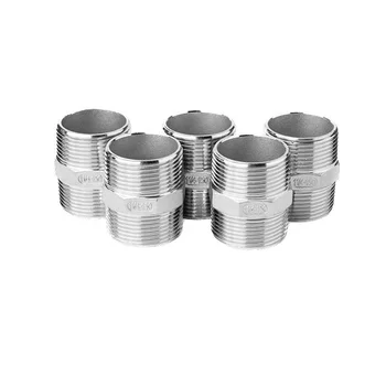 Wenzhou Forged SS Fittings, BSP/BSPP/NPT, Hex Nipple, Industrial Grade, High-Quality, OEM/ODM