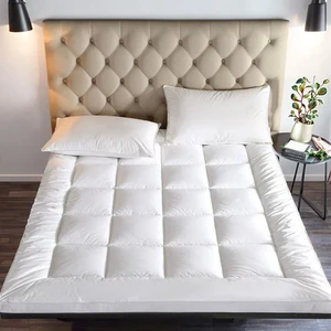 CHENHONG Modern Hotel Quality Polyester Microfiber Embroidered Comforter Set Ultra Fine Fiber Summer Light Winter Warm Fluffy