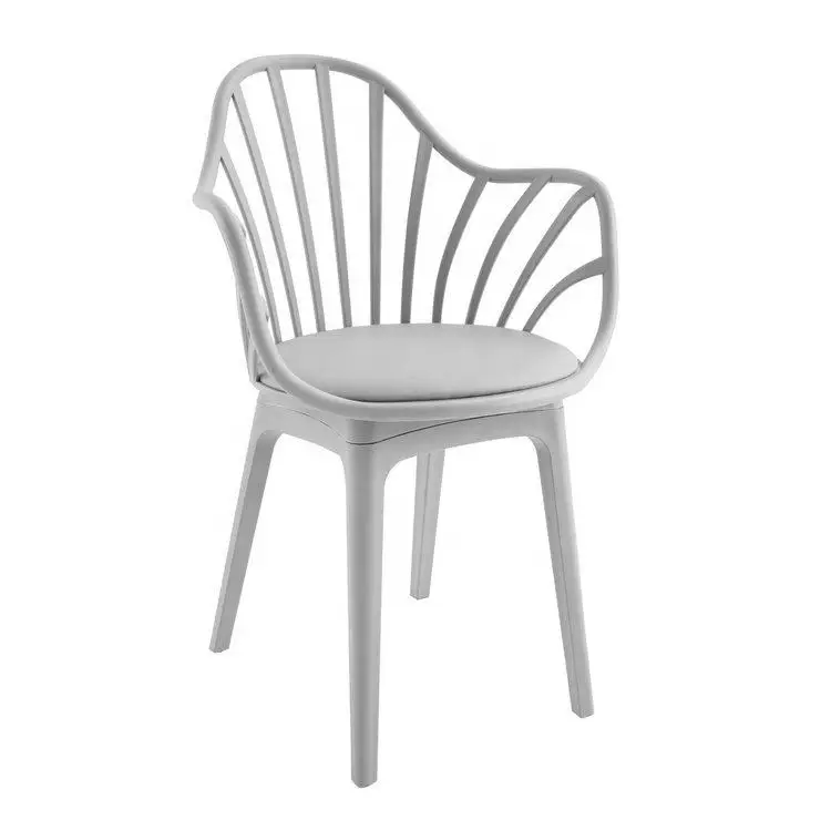 Wholesale Modern Designer Plastic Dining Chair Restaurant Stackable
