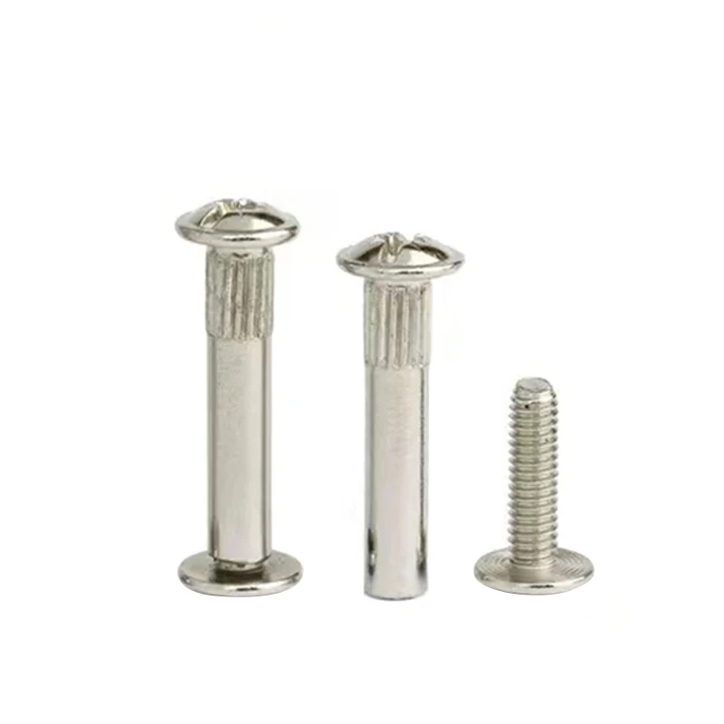M3m4 Size Spot 304 Stainless Steel Ledger Screw,Nut Rivet Album,Pair