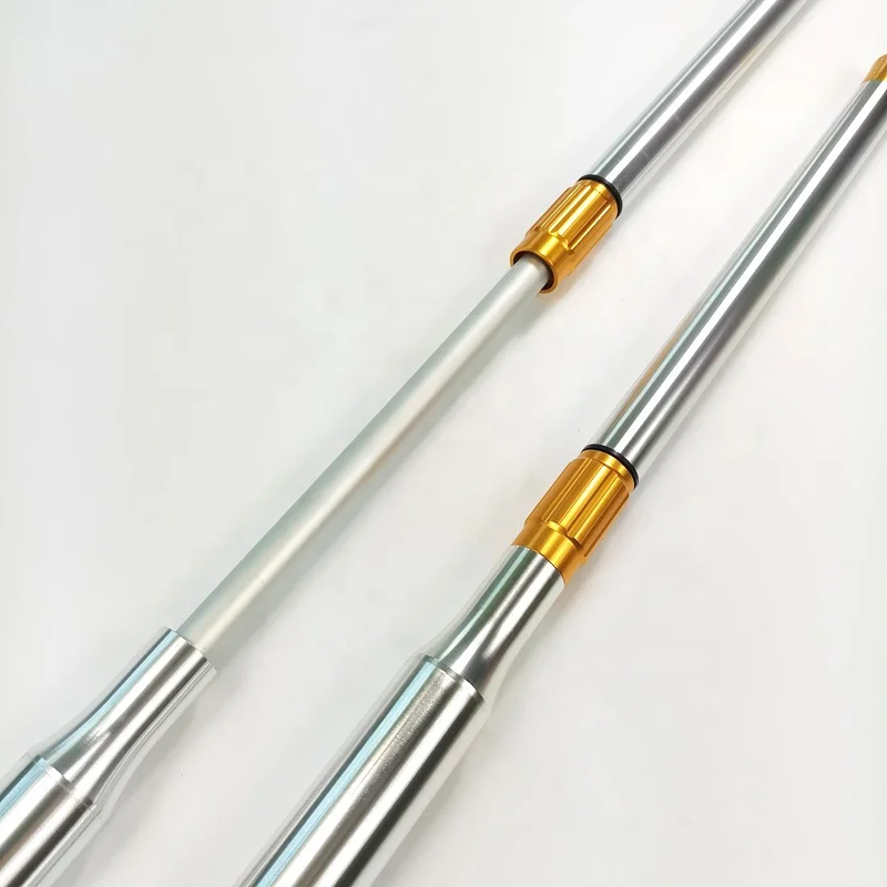 Xmlivet Professional Metal Snooker Cue Extension 70cm Can Extent to 95cm Silver Cue Extenders for Snooker Cues Accessories