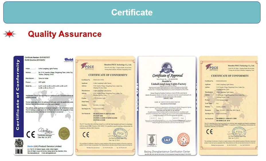 Christmas Item certificate