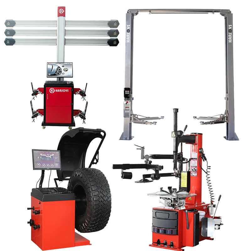 Factory Prices on Car Tire Repair Machine Combo Includes Tyre Changer and Wheel Balancer Vehicle Equipment