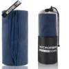 Deep blue cylindrical bag