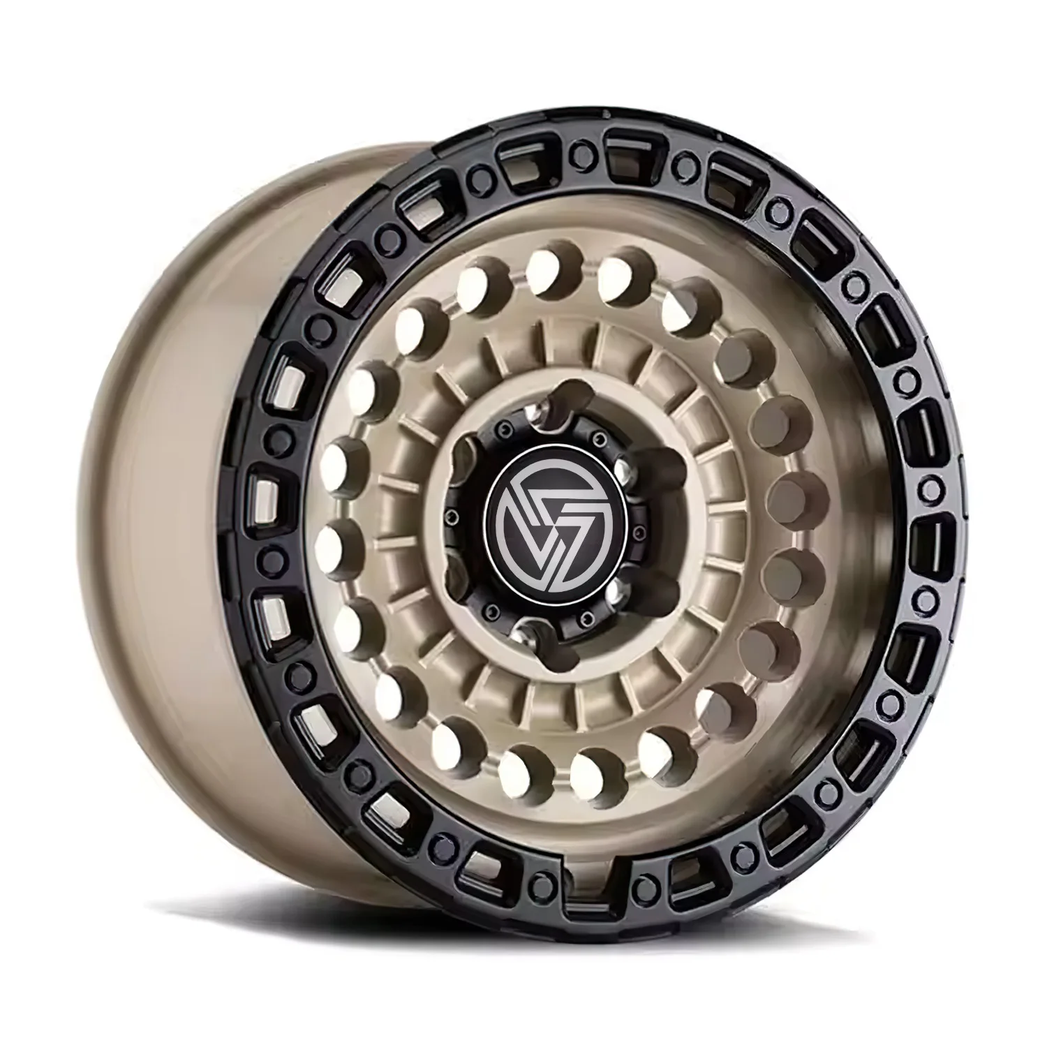 XL Custom Concave Beadlock Off Road Truck Forged Wheels Pickup Rims for toyota Hilux tundra tacoma 4x4 Offroad Beadlock Wheel - Image 1