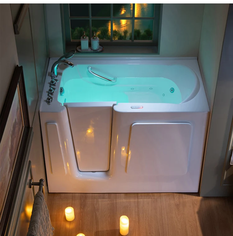 Hot Sale Customized Walk In Tub Shower Combination With Door Jakuzzi