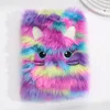 Multicolored long-haired cat