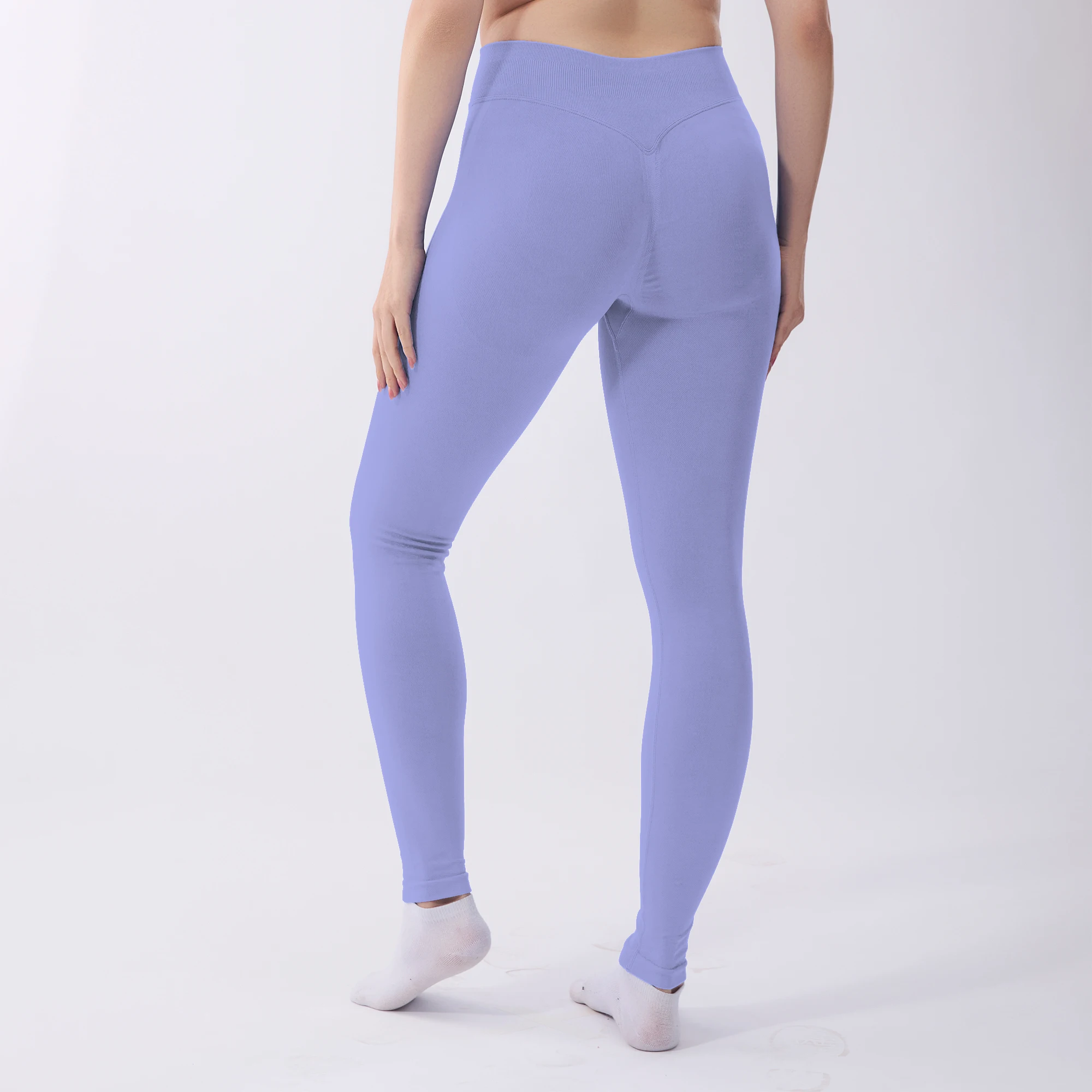 Seamless Halter Custom Athletic Gym Training 3 Pieces Contour Yoga Fitness Sportswear Workout Sets for Women