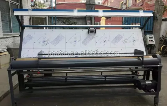 CE Fabric Length Measuring Rolling Machine Cloth Measuring Machine Fabric Rolling Inspection Machine