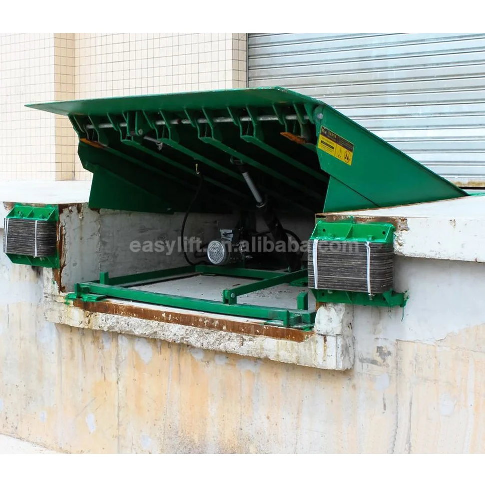 6-10 Ton Loading Dock Leveler Hydraulic Dock Leveller Electric Loading Dock Ramp Truck Ramp