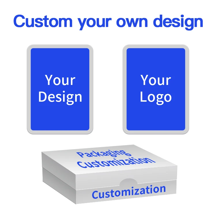 Customized Offset Printing Custom Standard Size Playing Cards Deck