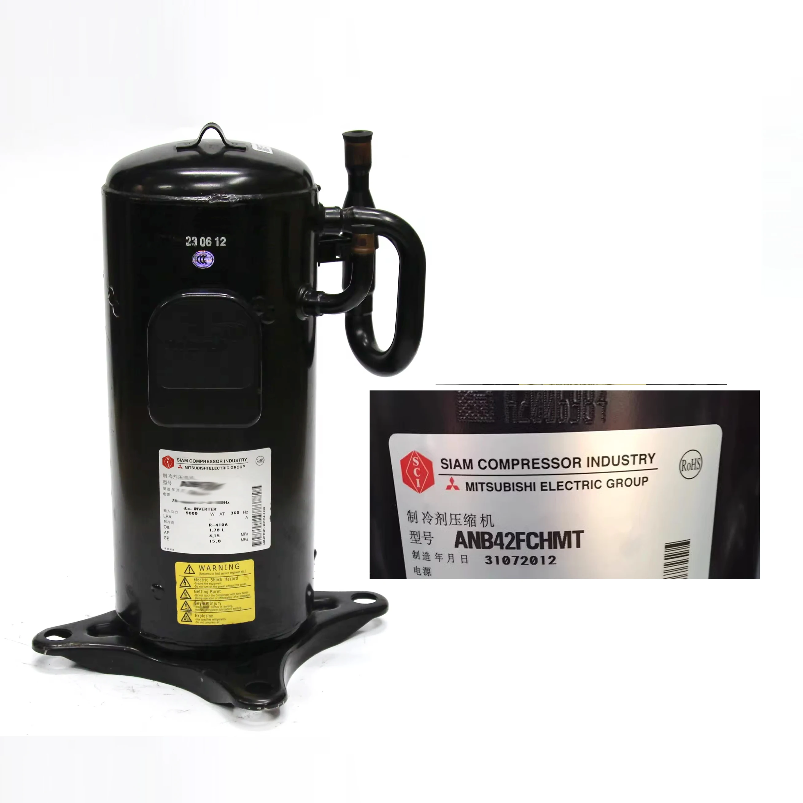 Genuine Compressor ANB42FBRMT ANB42FBSMT ANB42FCHMT