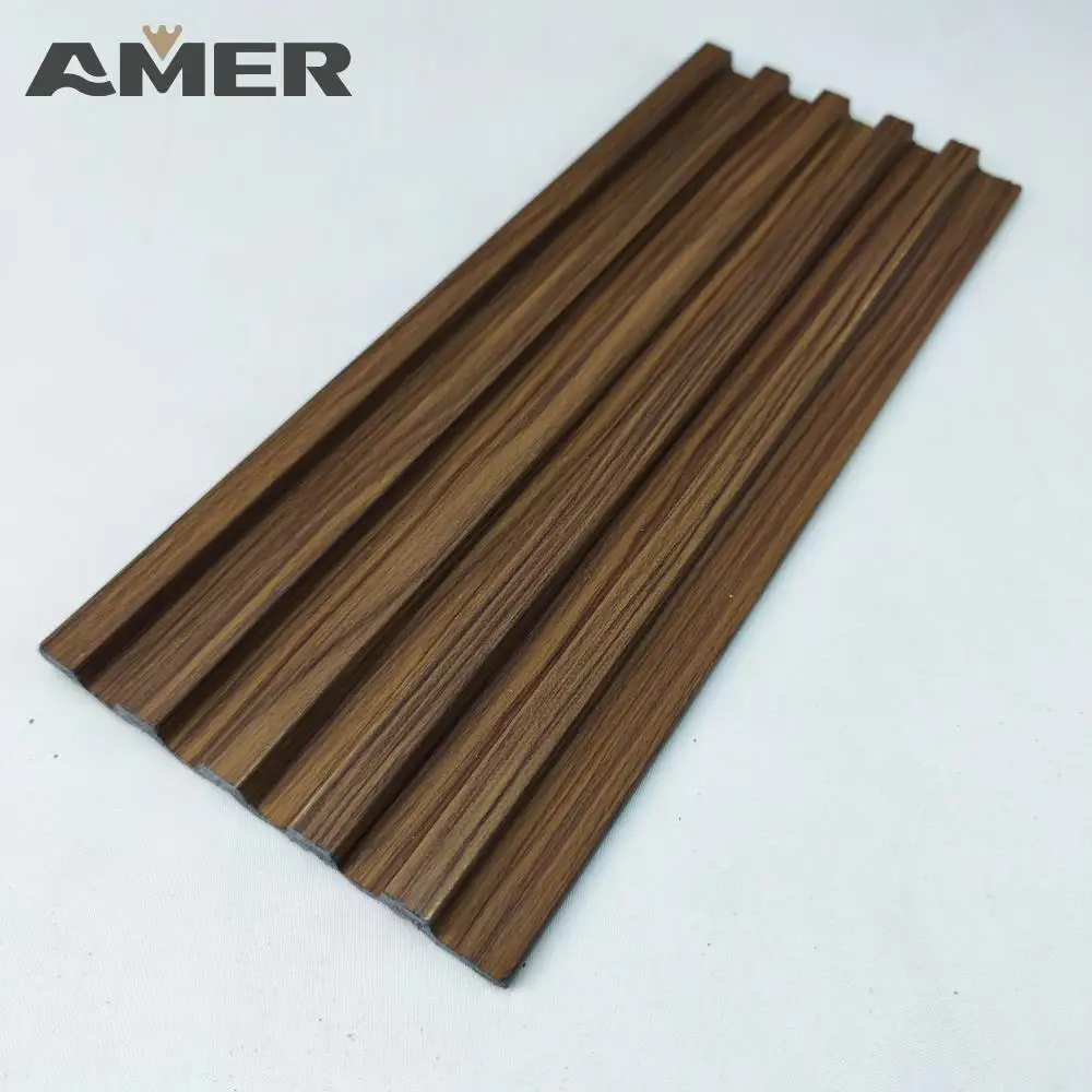 Rongke Factory Price OEM Designer Prefab Louvers Cheap 4x8 Waterproof Foam Greenway Vinyl Wall Paneling Panels