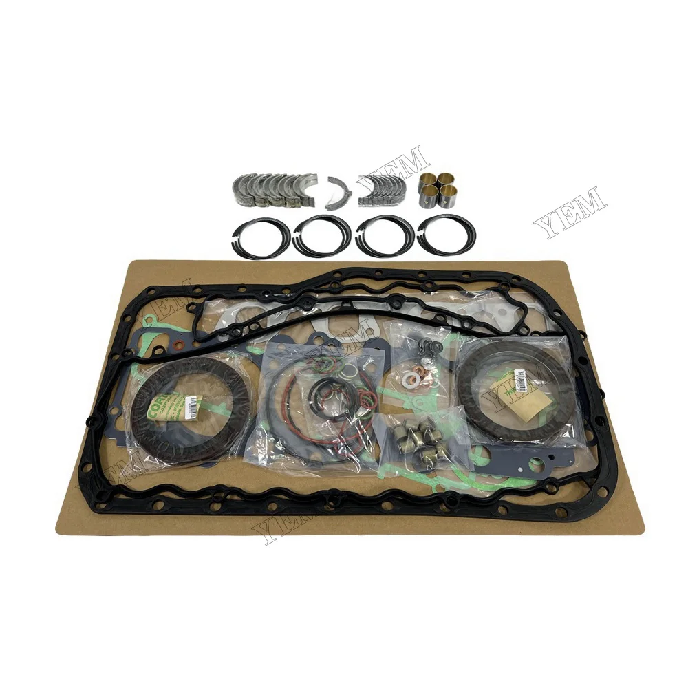 Overhaul Re-ring Kit Compatible for Isuzu 4FE1 Aftermarket Engine Spare Parts 4