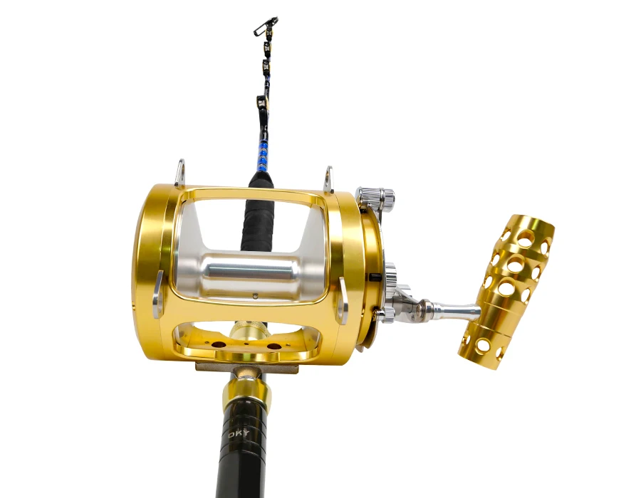 Deep Sea Big Game Fishing Reel 2 Speed Lever Drag Marine Ocean Tuna Shark Offshore Saltwater Boat Fishing Trolling Fishing Reel Deep Sea Big Game Fishing Reel 2 Speed Lever Drag Marine Ocean Tuna Shark Offshore Saltwater Boat Fishing Trolling Fishing Reel