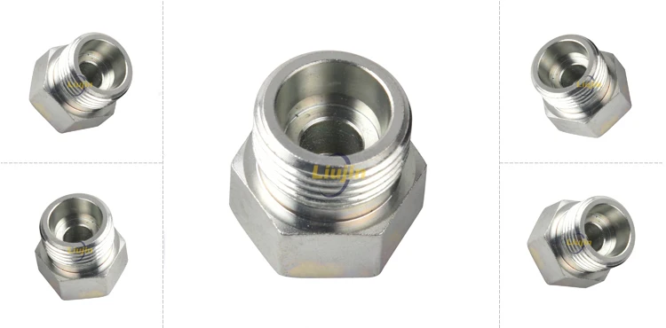 Metric hydraulic fitting china professional hydraulic adaptor fitting