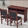 Two high-quality chairs with 1.4*40 premium wood veneer.