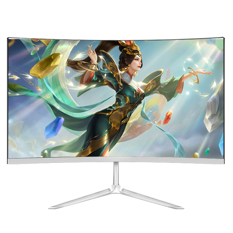 24 Inches FHD Curve Gaming Monitor Extreme Low Motion Blur Adaptive-Sync FreeSync Premium VESA Mountable