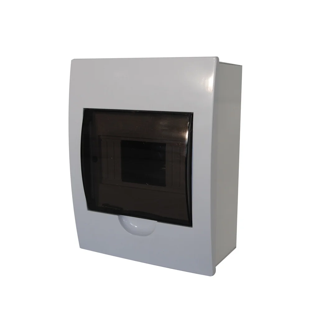 ZCEBOX Chinese Factory Price 4 6 8 12 18 Way Plastic Power Distribution Box for Housing Projects Electrical Switchboard