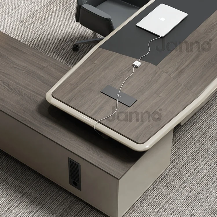 Desktop Computer Workstation High End Modern Style Office Desk