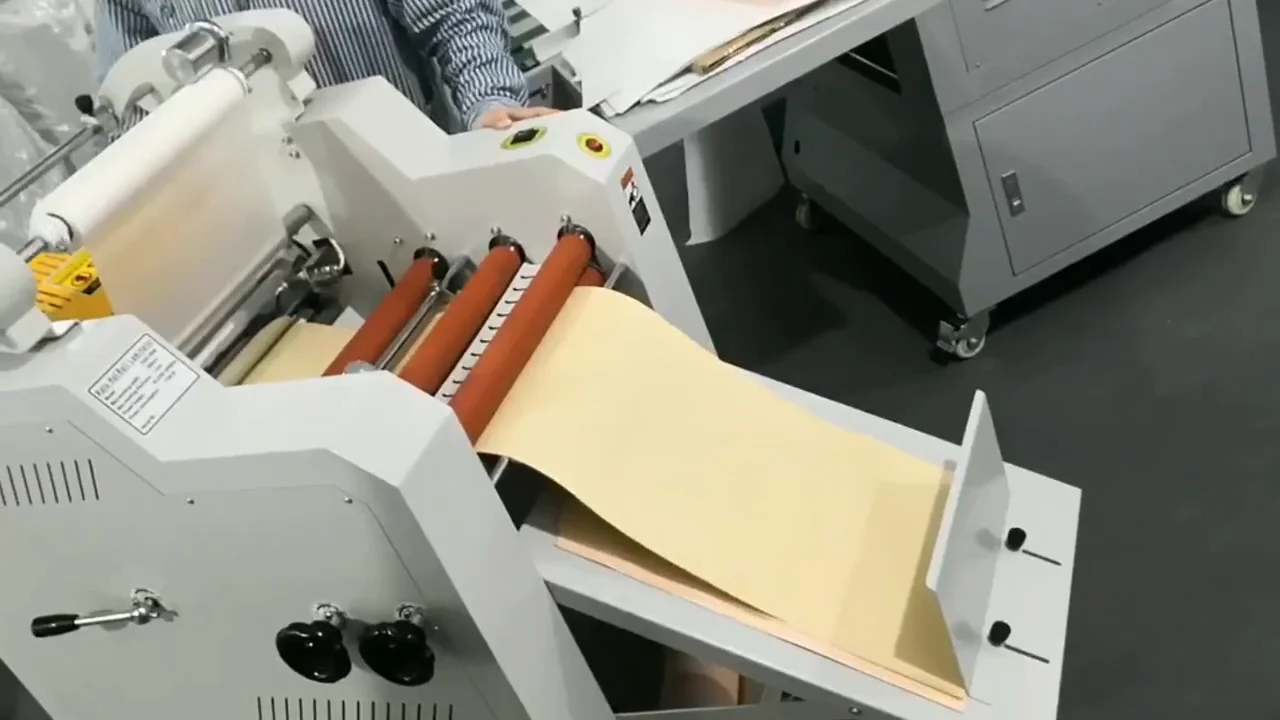A3 Book Cover Hot Laminadora Roll Laminator Thermal Industrial