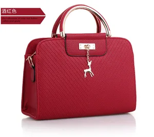 2026 wholesale Modern Pu Leather Character tote bag Striped Daily Travel women's crossbody bags purses and handbags female