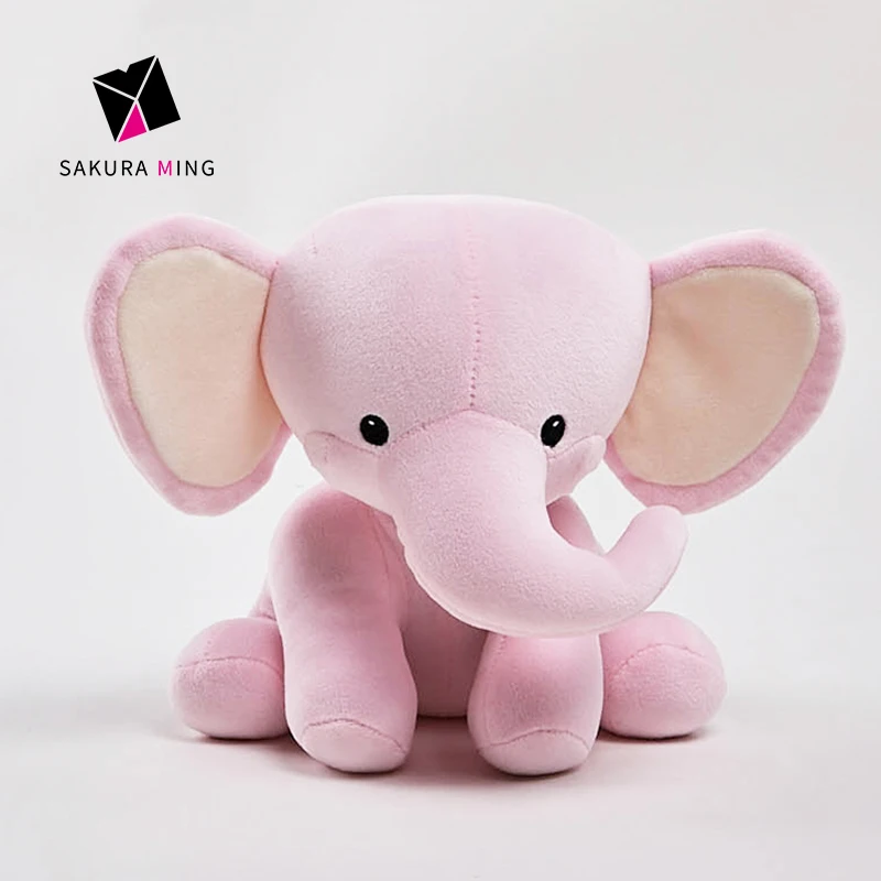 Customizable Custom High Quality  Plush Toy Manufacturer Elephant Plush Toy Elephant Soft Toy