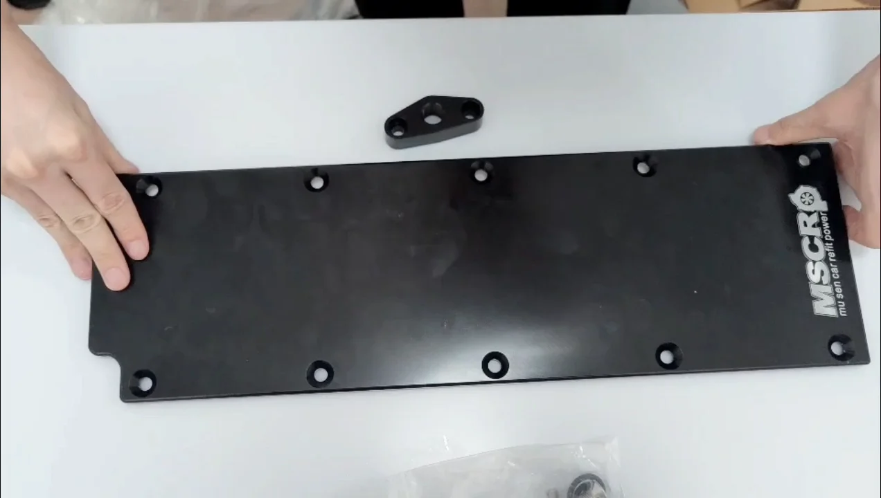 Fit For Ls Engine Gen Iv L99 Ls3 Valley Cover Plate Billet Aluminum Dod