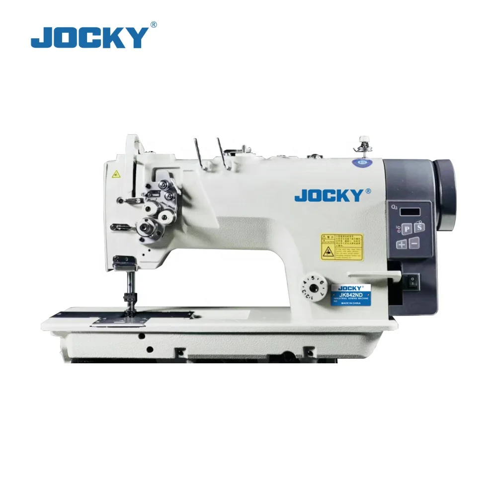 Jk842nd Direct Drive Double Needle Lockstitch Sewing Machine Industrial