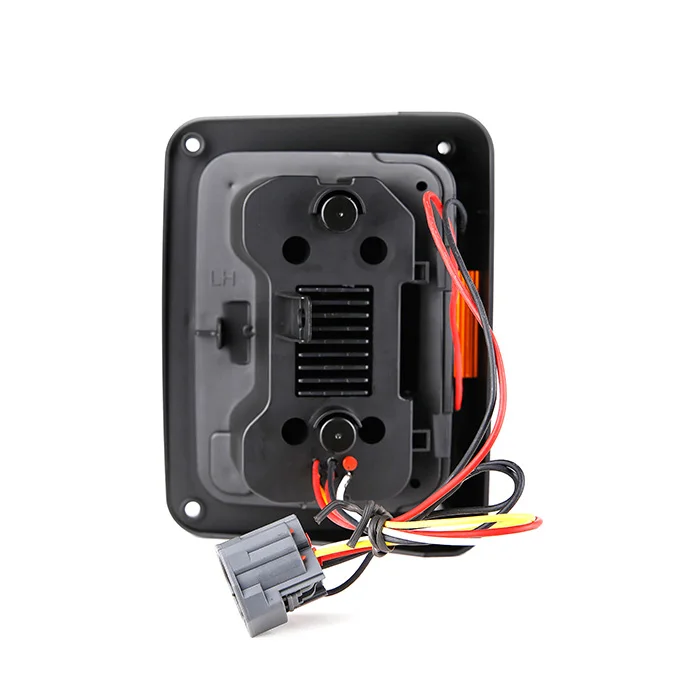 Protezioni Fanali Posteriori Per Jeep Wrangler JK 2007-2018 - Stile Cromato, Colore Nero - Foto 7