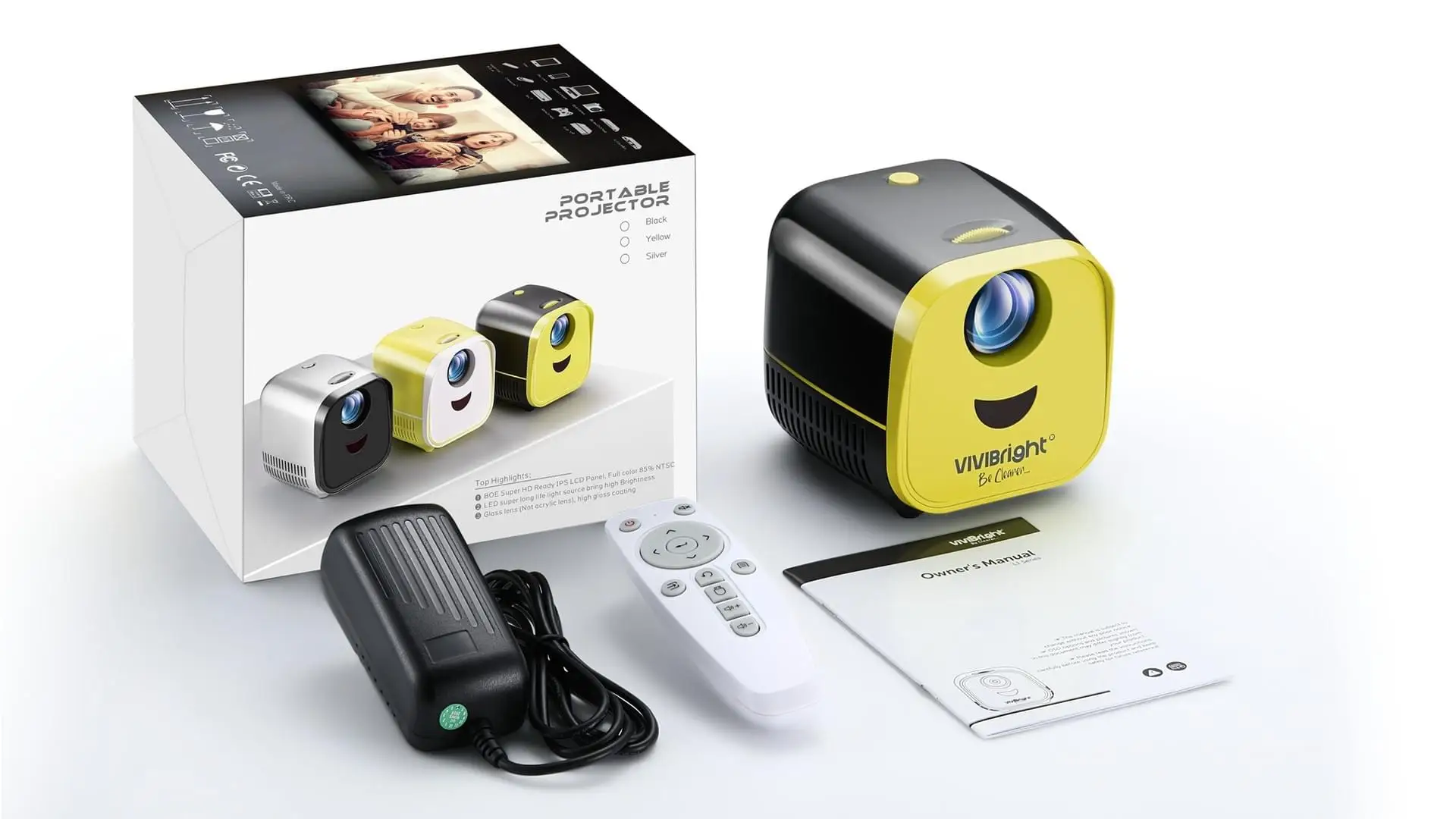 Most Popular L1 Child MINI Projector Full HD 1080p  Home Cinema Theater  Cheap Digital Led Micro Kids Beamer MINI Projector
