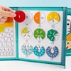 Jouets de livre Tangram de géométrie