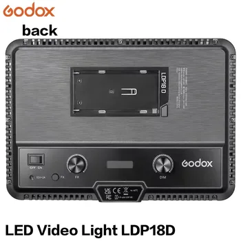 Godox LDP18D LED Video Light Panel Dimmable Photography Soft Lighting 5600K DC Powered Streaming YouTube Studio Photo Light detail image