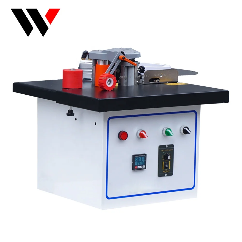 WFSEN CE Manual Handle Small Size Mini Edge Bander Machine for Wood Furniture