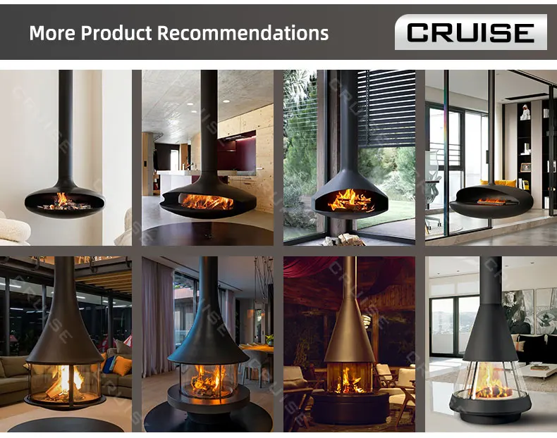 Core Decorative Hanging Fireplace, CRUISE, 1200mm, Roof - detail 14