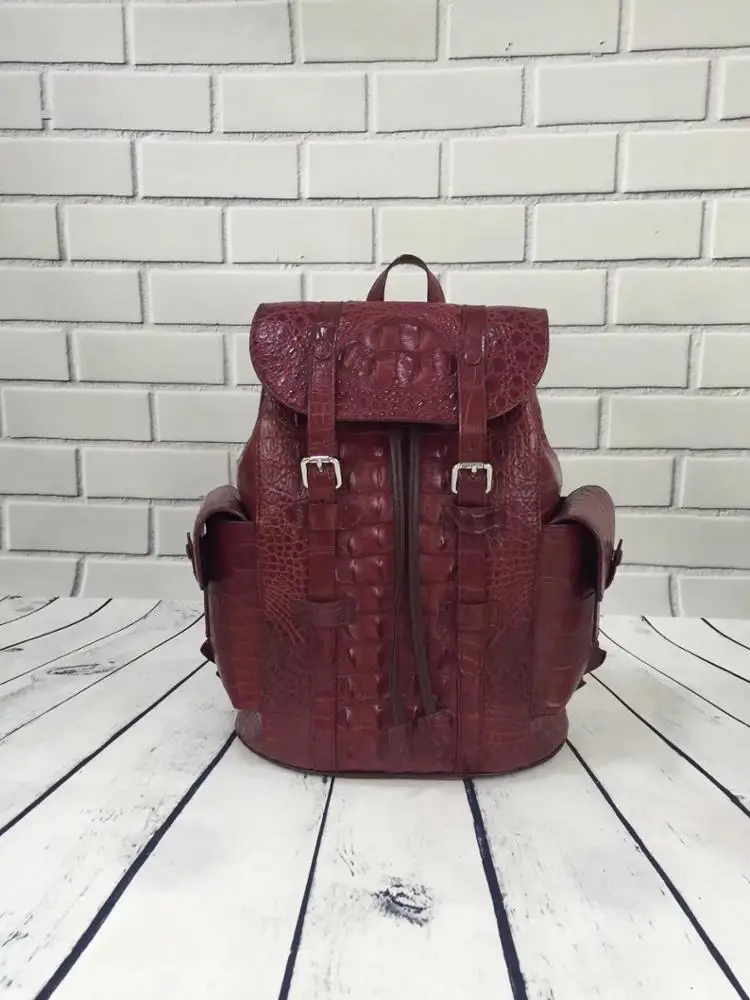 バッグ COMME des GARCONS crocodile Rucksack Unisex Crocodile