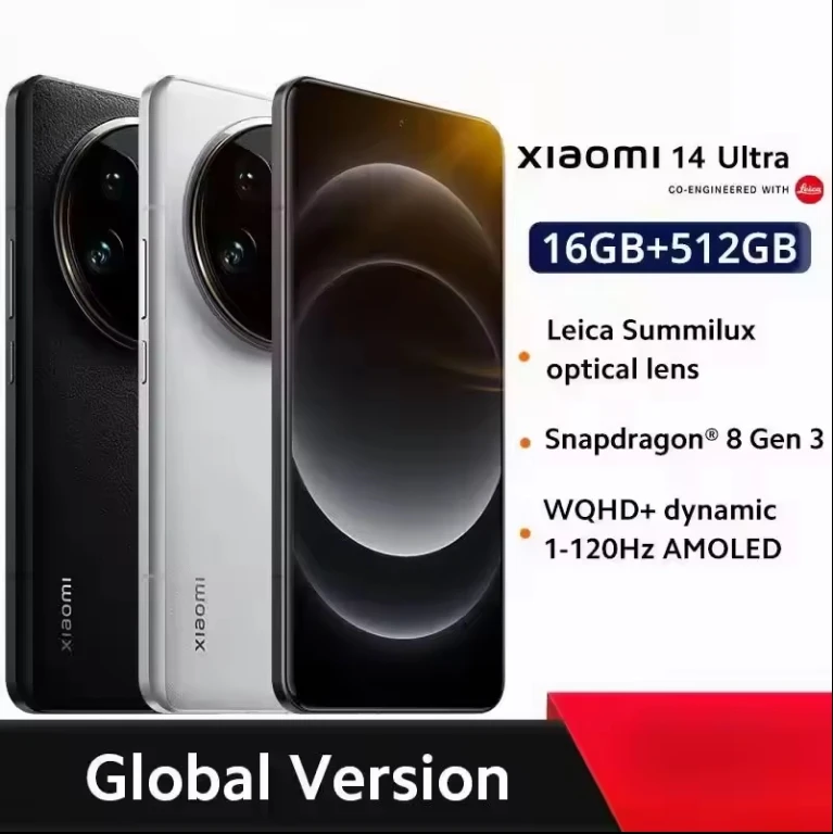 Xiaomi 14 Ultra - Snapdragon 8 Gen 3, 120hz AMOLED Display