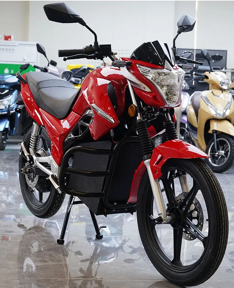 CKD SKD 18inch Wuxi Electric Motorcycle 2500W 70km/h Speed Adult Electric E Moto Bike Motorcycle for Sale